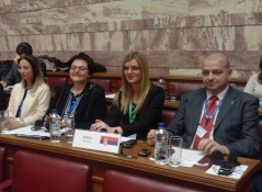 27 January 2014 The delegation of the European Integration Committee at the meeting of the chairpersons of parliamentary committees for union affairs of EU member states - COSAC